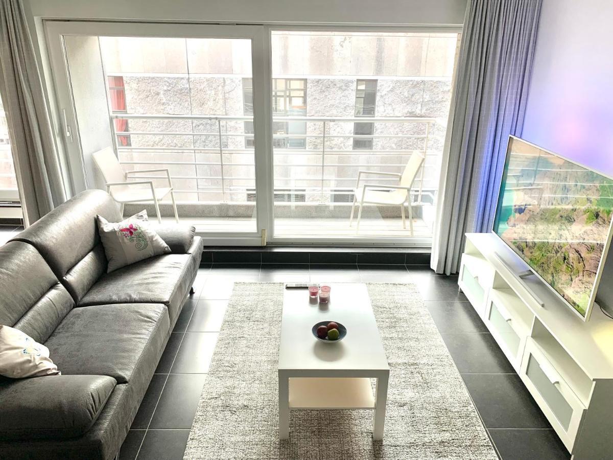 Vakantieappartement Emiel Centrum Oostende Met Garage Exteriör bild