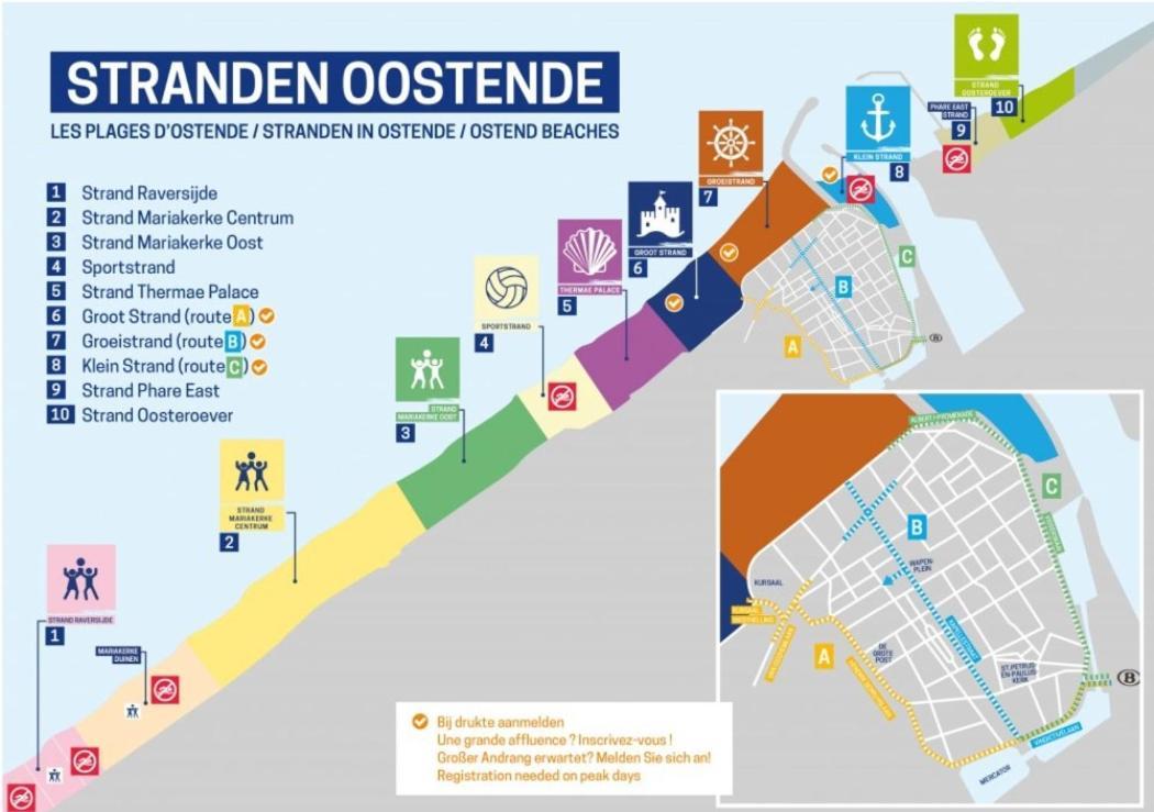 Vakantieappartement Emiel Centrum Oostende Met Garage Exteriör bild